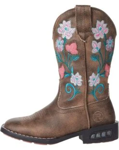 Roper Kids Dazzle Floral Lights (Toddler/Little Kid) | Boots -Shoezy Store 71JhvNezI3L. AC SR736920