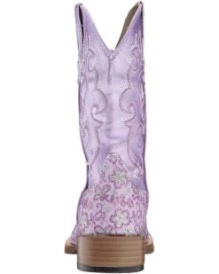 Roper Kids Lavender Square Toe Boot (Toddler/Little Kid) | Boots -Shoezy Store 71OEjMVO2EL. AC SR736920