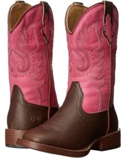 Roper Kids Texson Faux Leather (Toddler/Little Kid) | Boots