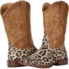 Roper Kids Glitter Leopard (Big Kid) | Boots -Shoezy Store 812psGguXiS. AC SR736920
