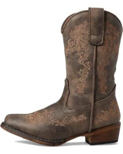 Roper Kids Riley Scroll (Toddler/Little Kid) | Boots -Shoezy Store 81K4rHdrLSL. AC SR736920