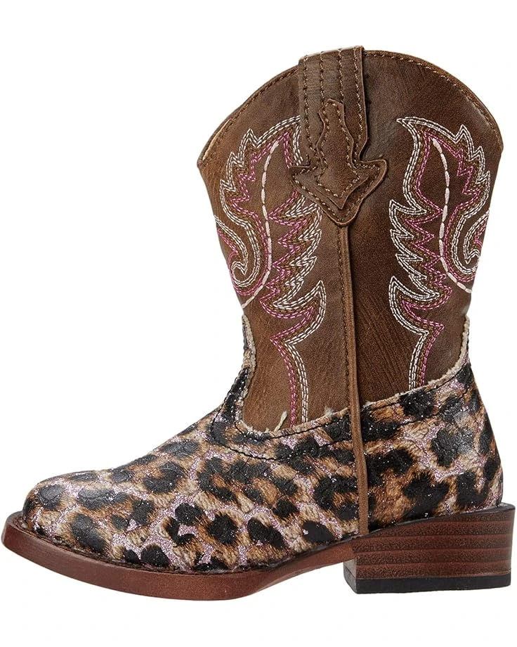 Roper Kids Glitter Leopard (Toddler) | Boots 6 Roper Kids Glitter Leopard (Toddler) | Boots - Image 4