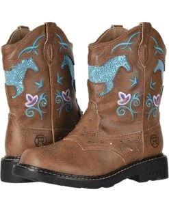 Roper Kids Horse Flowers (Toddler/Little Kid) | Boots